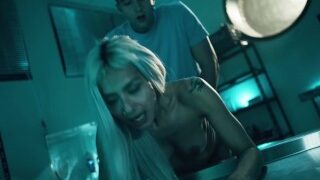 Horny Doctor Fucks Lab Partner Before Unbirthing Him FULL SCENE